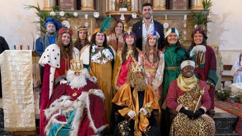 Sant Llorenç ha viscut una arribada dels Reis d'Orient plena de màgia i emoció