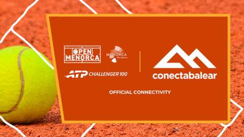 ConectaBalear renueva como proveedor oficial de  conectividad del Open Menorca ATP Challenger 100