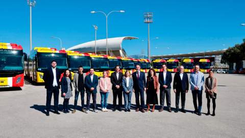 El Govern amplia la flota de la xarxa TIB amb 14 nous autobusos a partir d’aquest mes per reforçar el servei