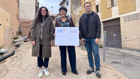 L’Ajuntament de Manacor inicia les obres de restauració del talús entre el carrer Sant Lluís i el passeig del Riuet de Porto Cristo