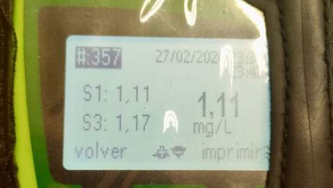 Investigat un conductor a s’Illot per un delicte contra la seguretat viària en quadruplicar la taxa penal d’alcoholèmia