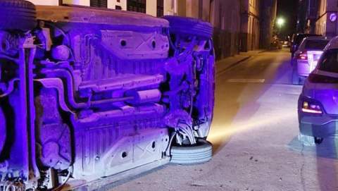 Un conductor bolca el vehicle a Manacor després de quadruplicar la taxa d’alcohol permesa