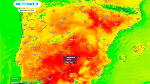 Una dorsal subtropical dispara las temperaturas en España y acelera el calentamiento del Mediterráneo, según Meteored