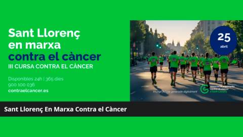 Sant Llorenç en Marxa Contra el Càncer