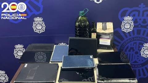 La Policía Nacional sorprende a un varón robando en un centro ocupacional
