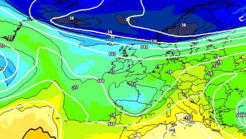 Dues bosses d’aire fred marcaran aquesta setmana inestable
