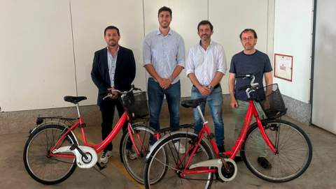 Sant Llorenç impulsa la mobilitat sostenible amb 17 bicicletes al Museu del Ferrocarril