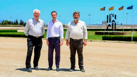 El Consell de Mallorca inicia los trabajos previos para la renovación integral de la pista de competición de Son Pardo