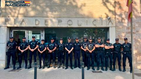 La Policía Nacional refuerza los efectivos en Mallorca, Ibiza y Menorca
