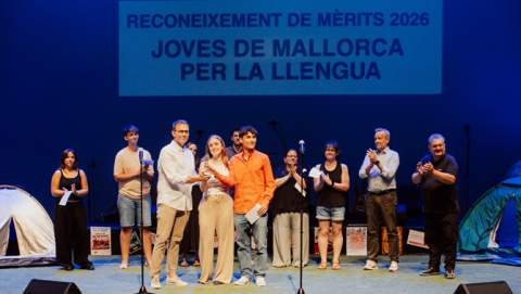 Joves de Mallorca per la Llengua, homenatjats a Manacor per més de 30 anys de compromís amb la llengua