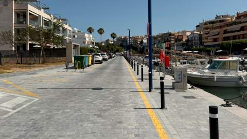 El Govern finalitza les obres de rehabilitació del moll i del passeig des Cap des Toll al port de Porto Cristo