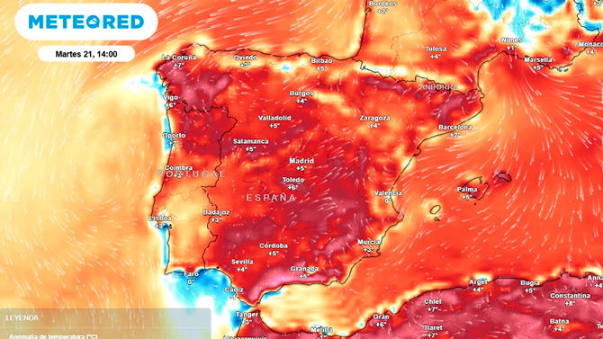 Meteored anticipa un calor intenso durante la canícula y un posible cambio de tiempo en la recta final del verano