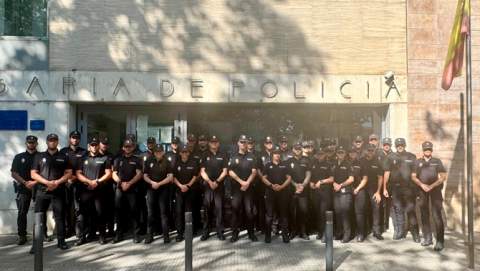 La Policía Nacional aumenta un 8,15 % su plantilla en Baleares