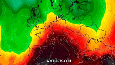 Els models meteorològics alerten d'una possible onada de calor històrica a partir de la setmana que ve