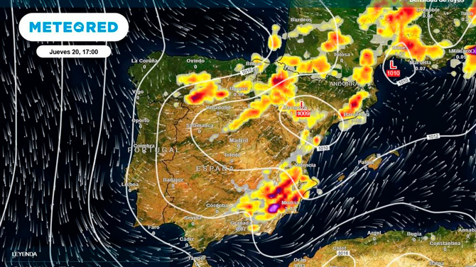 José Antonio Maldonado alerta de una borrasca «impropia de finales de agosto» que podría dejar fuertes tormentas