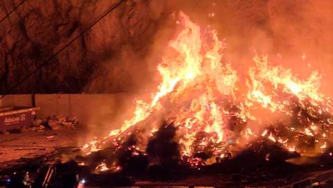 Porreres agraeix la ràpida actuació dels equips d'emergència per salvar Monti-sion de l'incendi