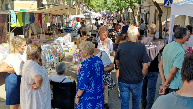 La Fira de Setembre omple l’avinguda des Pins de sa Torre i reivindica el pols comercial i social de Manacor
