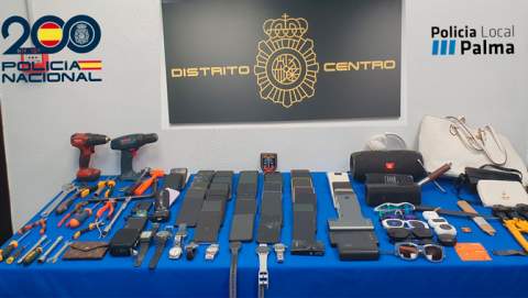 Desarticulado un grupo criminal dedicado a los robos en playas