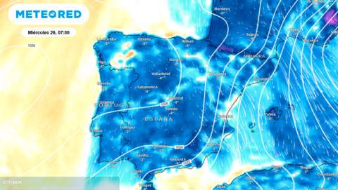 Inminente cambio brusco de tiempo en España: el aire ártico traerá un bajón de temperaturas y nieve a estas zonas